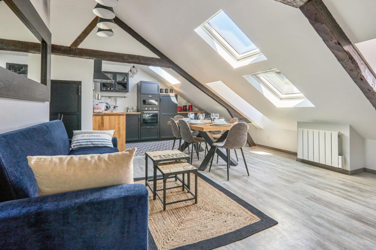 Appartement Lucarnes - 3 Etoiles - Welkeys Honfleur Ngoại thất bức ảnh